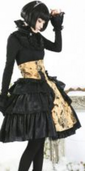  -  DRESS Punk Rave LQ-028/BK-YE /  /  /  / -  