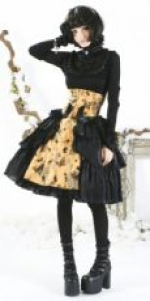  -  DRESS Punk Rave LQ-028/BK-YE /  /  /  / -  