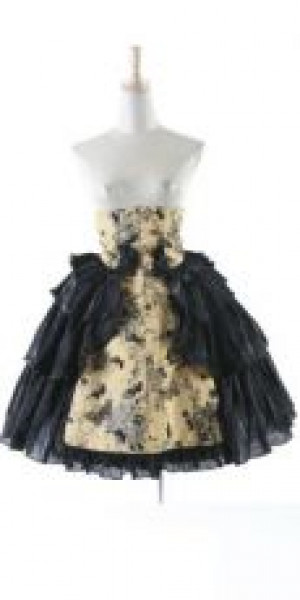  -  DRESS Punk Rave LQ-028/BK-YE /  /  /  / -  