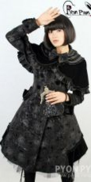  JACKET Punk Rave LY-021/BK -  
