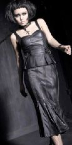  =SKIRT= Punk Rave Q-183/BK -  
