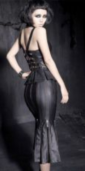  =SKIRT= Punk Rave Q-183/BK -  