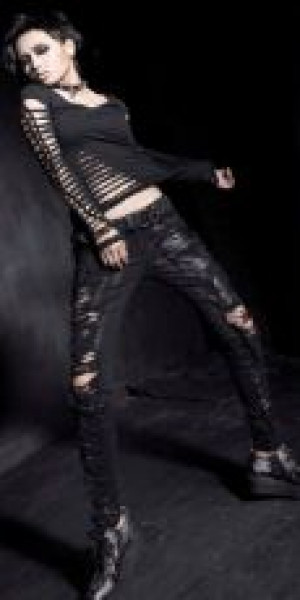  T-SHIRT Punk Rave T-294/BK -  
