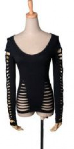  T-SHIRT Punk Rave T-294/BK -  