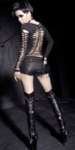  T-SHIRT Punk Rave T-294/BK -  