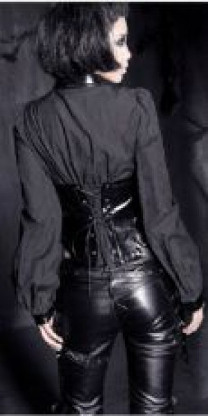  BLOUSE Punk Rave Y-409/BK -  