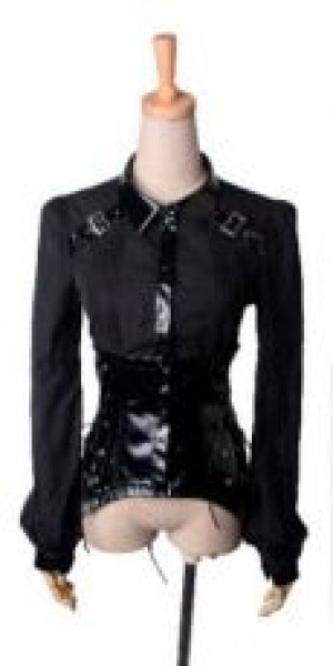  BLOUSE Punk Rave Y-409/BK -  
