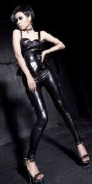  TROUSERS Punk Rave K-143/BK -  