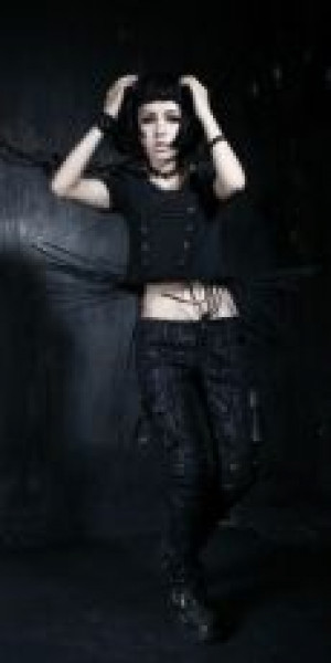  TROUSERS Punk Rave K-137/BK -  