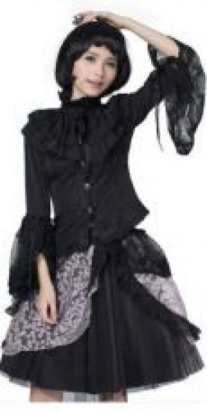  c  BLOUSE Punk Rave LY-003/BK -  