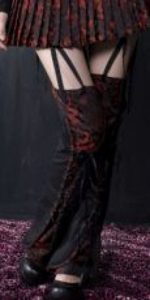    TROUSERS Punk Rave K-083/BK -  