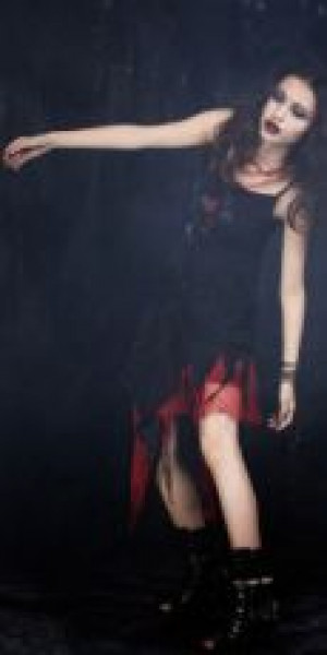  DRESS Punk Rave Q-126/BK-RD /  /  /  / -  