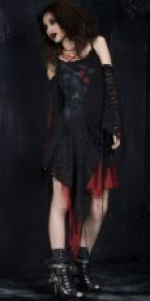  DRESS Punk Rave Q-126/BK-RD /  /  /  / -  