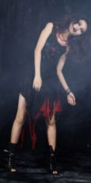  DRESS Punk Rave Q-126/BK-RD /  /  /  / -  