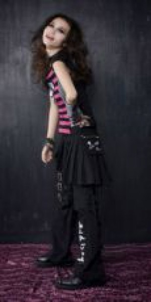  TROUSERS Punk Rave K-013/BK -  