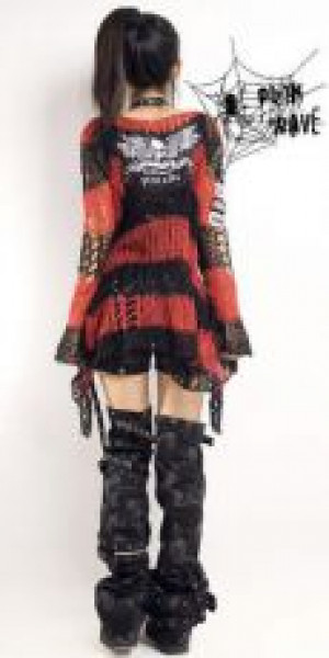  =TROUSERS= Punk Rave K-096/BK -  