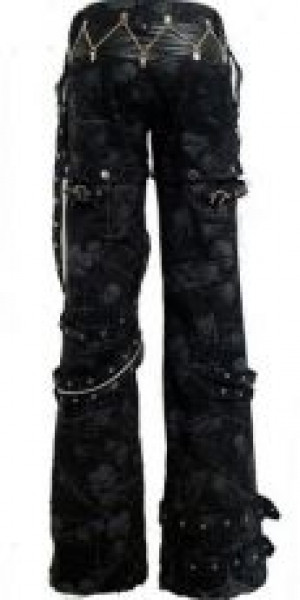  =TROUSERS= Punk Rave K-096/BK -  