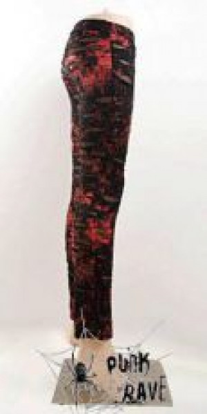  TROUSERS Punk Rave K-099/RD -  
