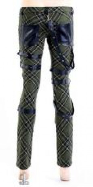  TROUSERS Punk Rave K-124/GR -  