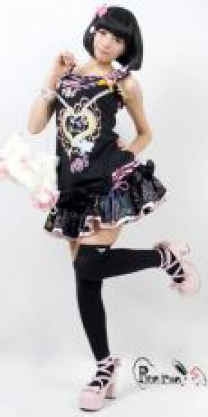  T-SHIRT Punk Rave LT-001/BK -  