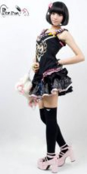  T-SHIRT Punk Rave LT-001/BK -  