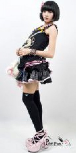  T-SHIRT Punk Rave LT-001/BK -  