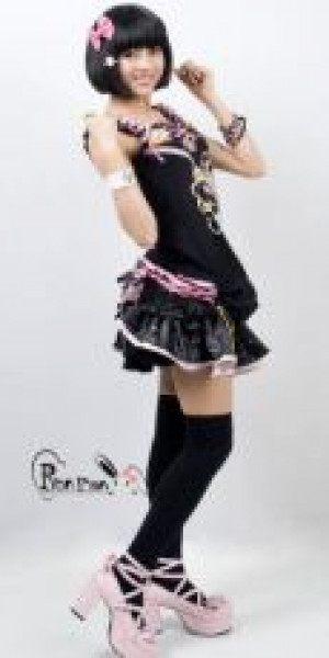  T-SHIRT Punk Rave LT-001/BK -  