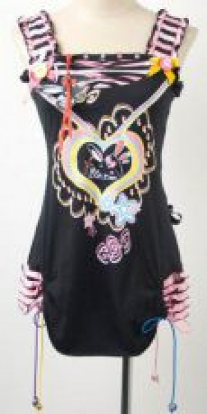  T-SHIRT Punk Rave LT-001/BK -  