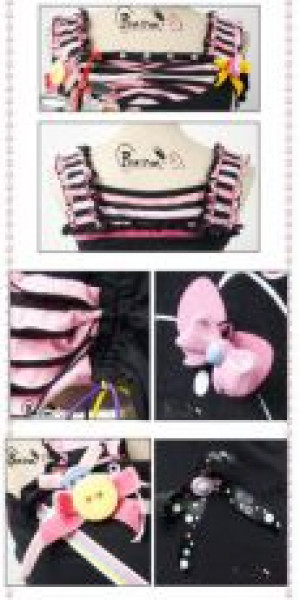  T-SHIRT Punk Rave LT-001/BK -  