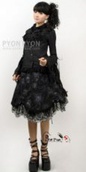  c  BLOUSE Punk Rave LY-005/BK -  