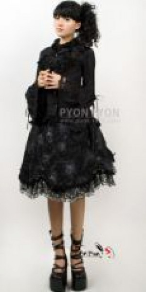  c  BLOUSE Punk Rave LY-005/BK -  