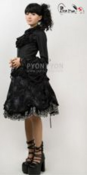  c  BLOUSE Punk Rave LY-005/BK -  