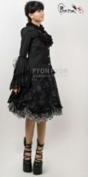  c  BLOUSE Punk Rave LY-005/BK -  