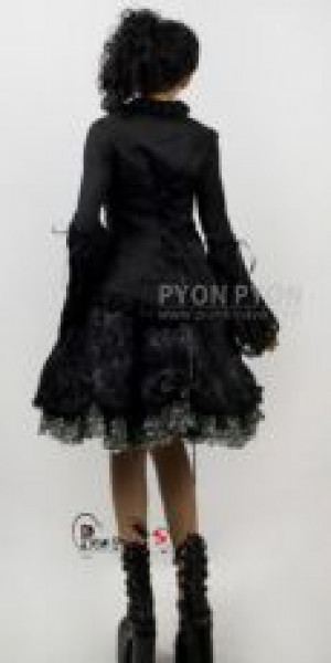  c  BLOUSE Punk Rave LY-005/BK -  