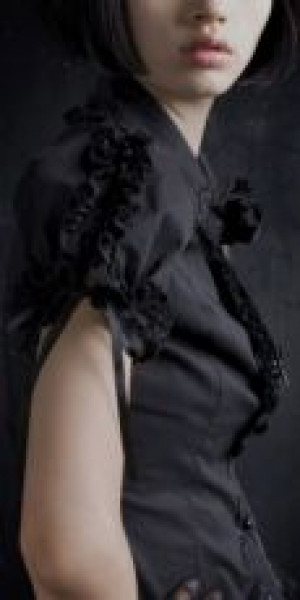  c  BLOUSE Punk Rave LY-006/BK -  