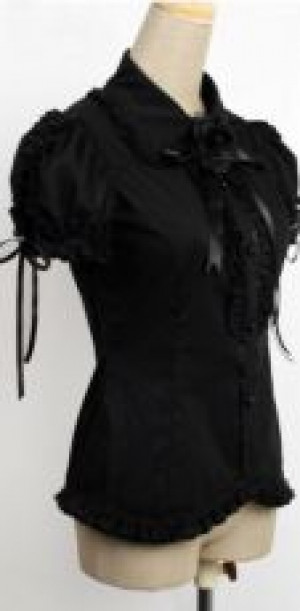  c  BLOUSE Punk Rave LY-006/BK -  