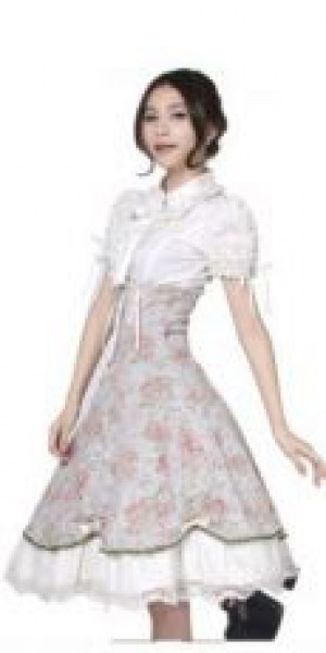  c  BLOUSE Punk Rave LY-006/WH -  