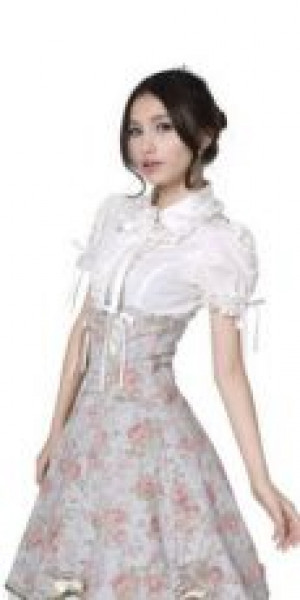  c  BLOUSE Punk Rave LY-006/WH -  