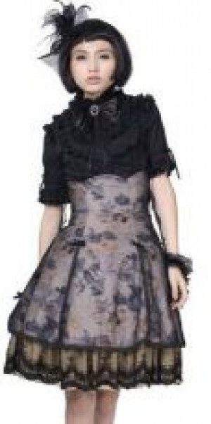  c  BLOUSE Punk Rave LY-008/BK -  