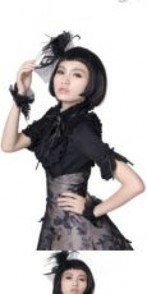  c  BLOUSE Punk Rave LY-008/BK -  