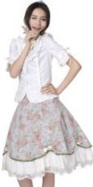 c  BLOUSE Punk Rave LY-008/WH -  