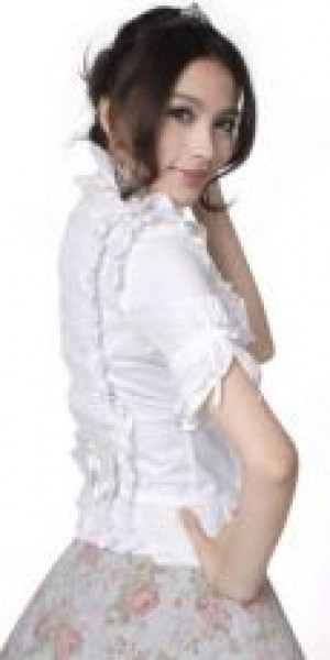  c  BLOUSE Punk Rave LY-008/WH -  