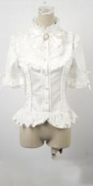  c  BLOUSE Punk Rave LY-008/WH -  