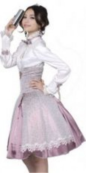  BLOUSE Punk Rave LY-019/WH -  