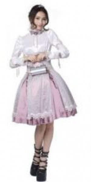  BLOUSE Punk Rave LY-019/WH -  