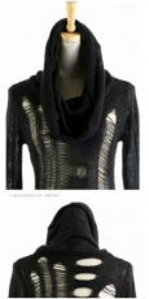  SWEATER Punk Rave M-012/BK -  