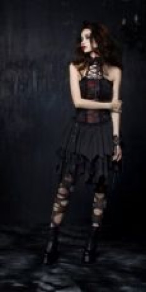 DRESS Punk Rave Q-088/BK-RD /  /  /  / -  