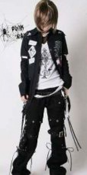  BLOUSE Punk Rave Y-035/BK -  