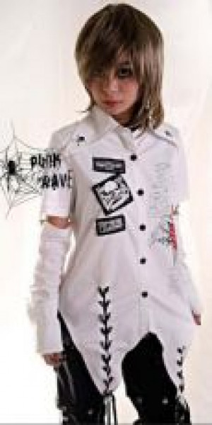  BLOUSE Punk Rave Y-035/WH -  