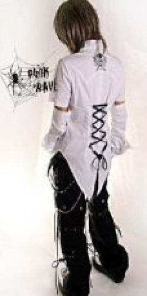  BLOUSE Punk Rave Y-035/WH -  